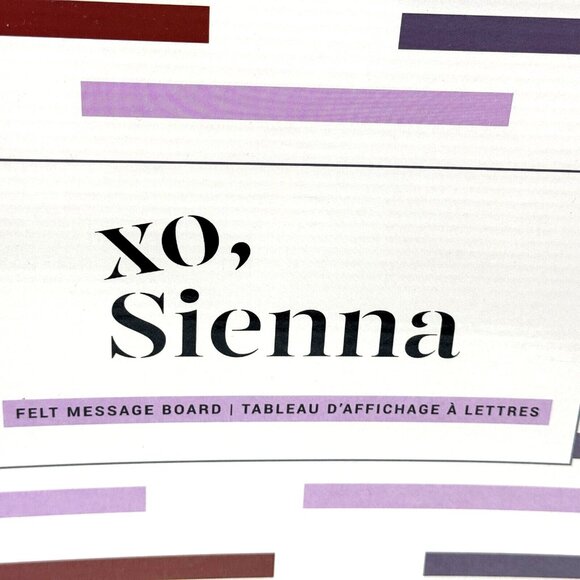 xo, Sienna Keep Growing Black Felt Letter Board - Picture 7 of 13